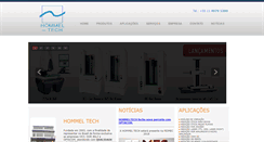 Desktop Screenshot of hommeltech.com.br